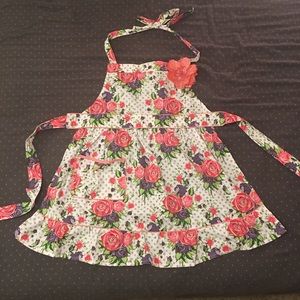 PolkaDot / Floral Apron